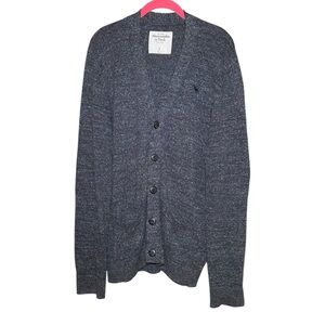 Abercrombie & Fitch Men’s Button Front Cardigan Sweater Size L
